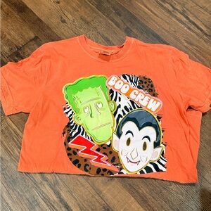 Comfort Colors Orange Boo Crew Tee
